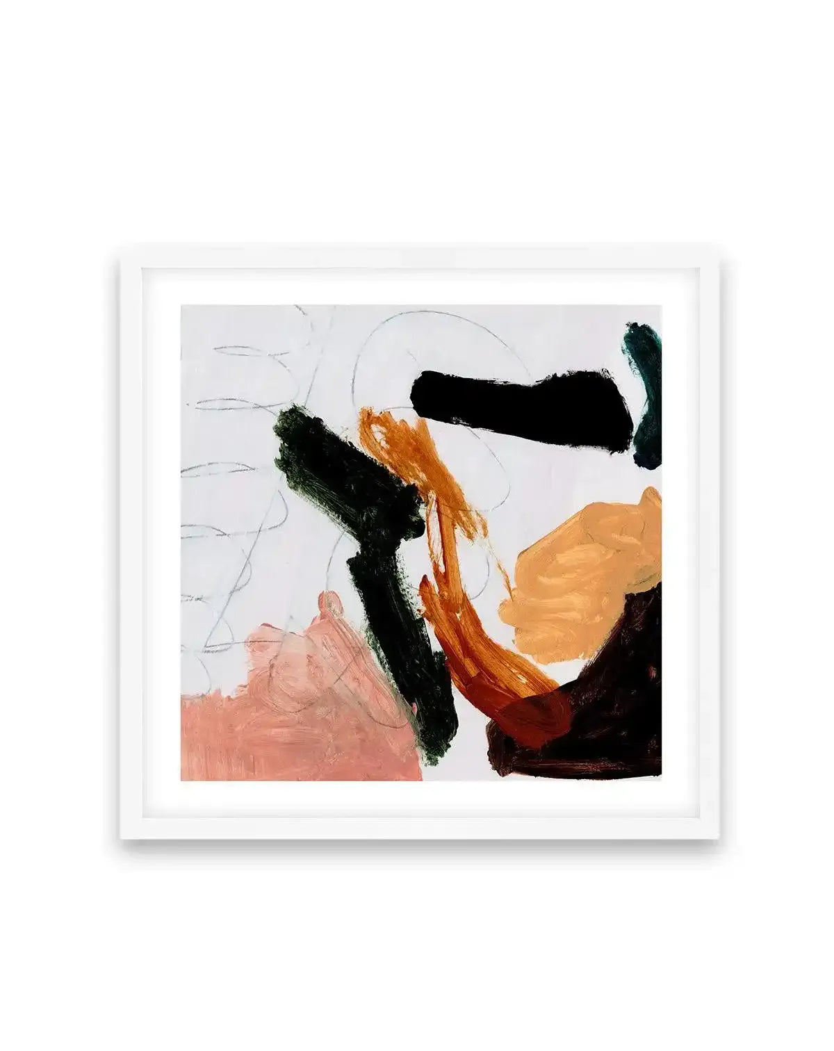 Scorched by Dan Hobday Art Print-PRINT-Olive et Oriel-Dan Hobday-70x70 cm | 27.5" x 27.5"-White-With White Border-Buy-Australian-Art-Prints-Online-with-Olive-et-Oriel-Your-Artwork-Specialists-Austrailia-Decorate-With-Coastal-Photo-Wall-Art-Prints-From-Our-Beach-House-Artwork-Collection-Fine-Poster-and-Framed-Artwork