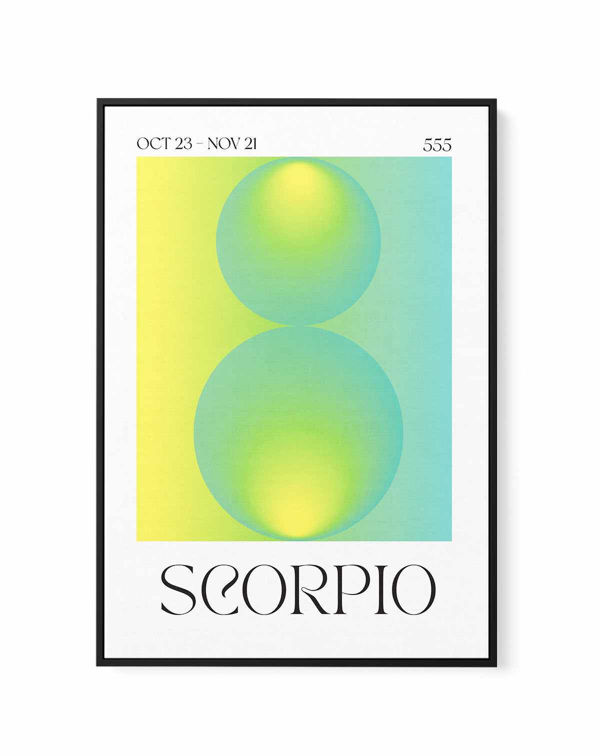 Scorpio by Valeria Castillo | Framed Canvas Art Print