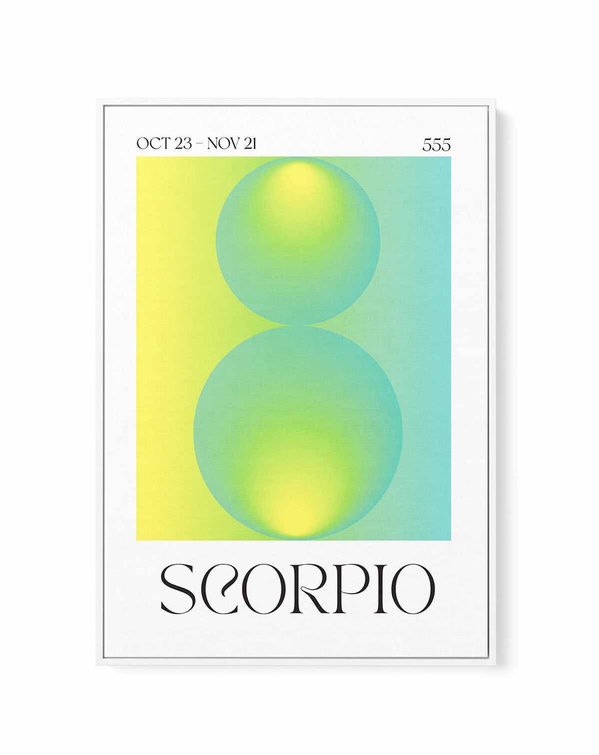 Scorpio by Valeria Castillo | Framed Canvas Art Print