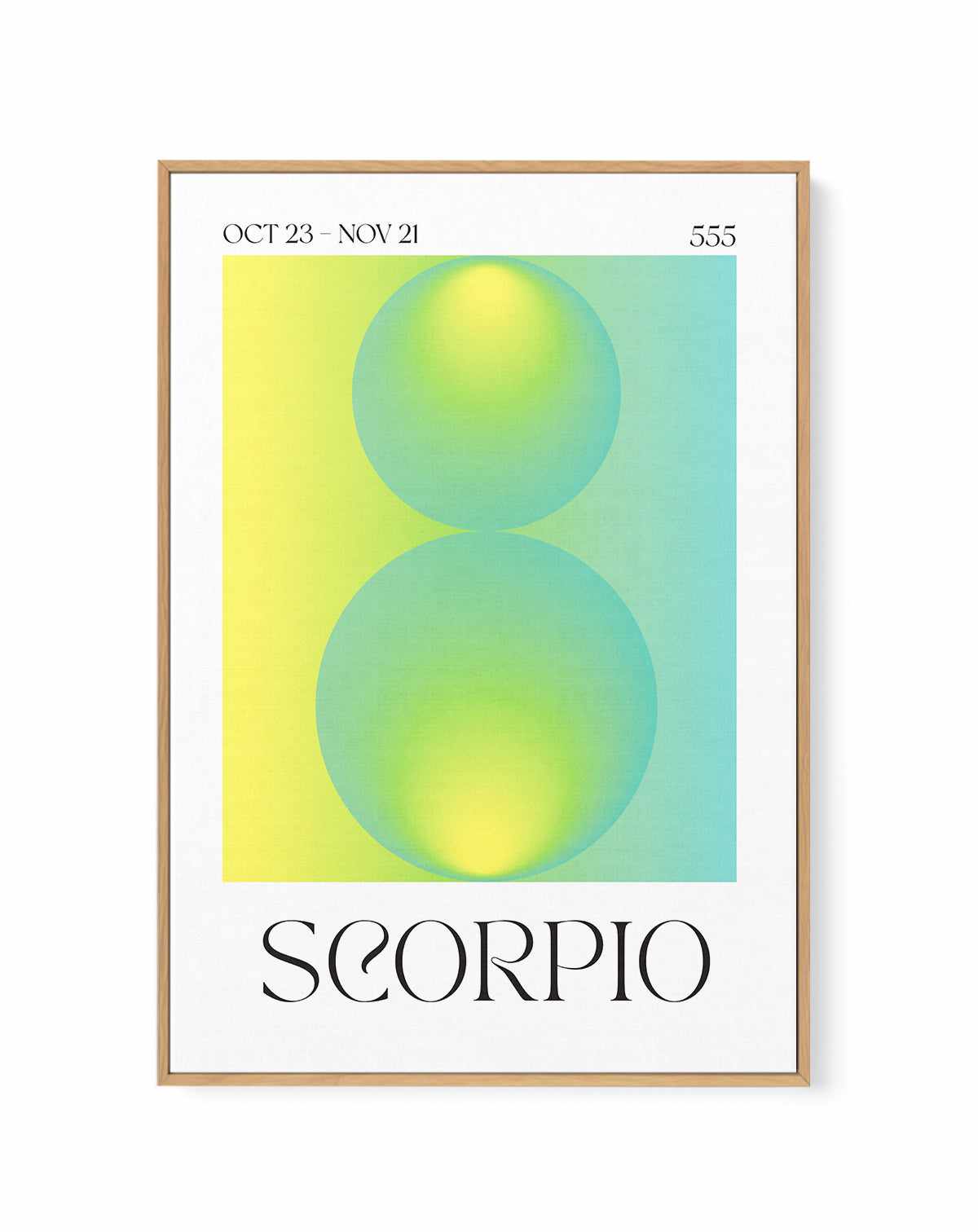 Scorpio by Valeria Castillo | Framed Canvas Art Print