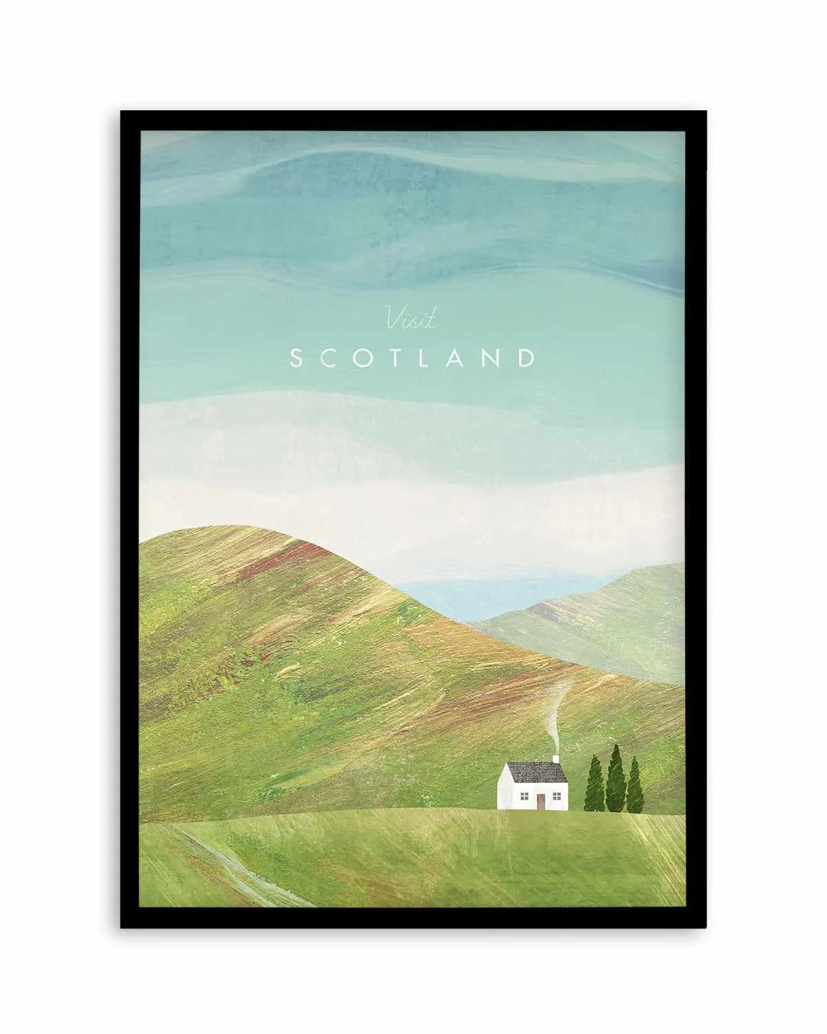 Scotland by Henry Rivers Art Print from Olive et Oriel where you can shop wallpaper and artworks online