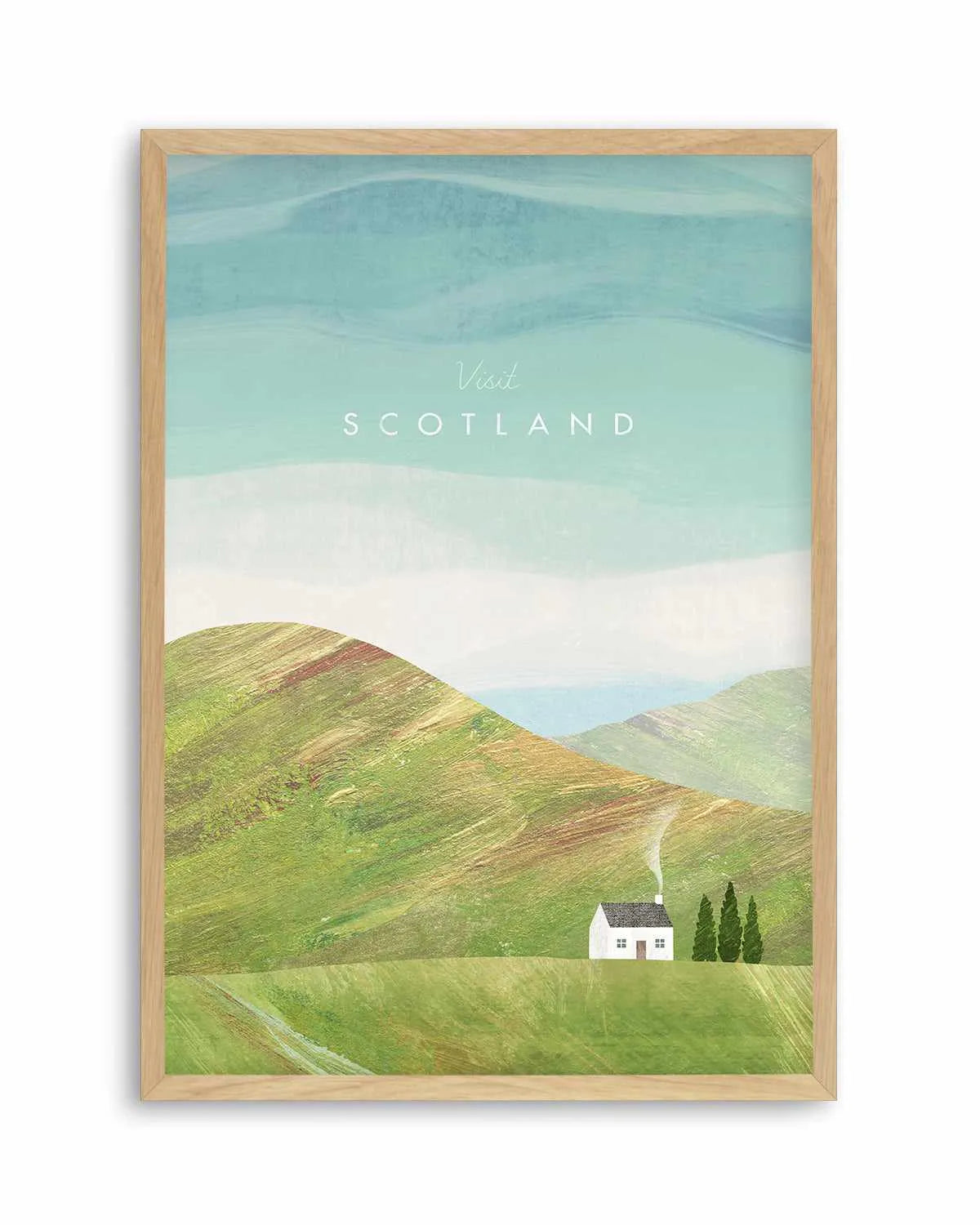 Scotland by Henry Rivers Art Print from Olive et Oriel where you can shop wallpaper and artworks online