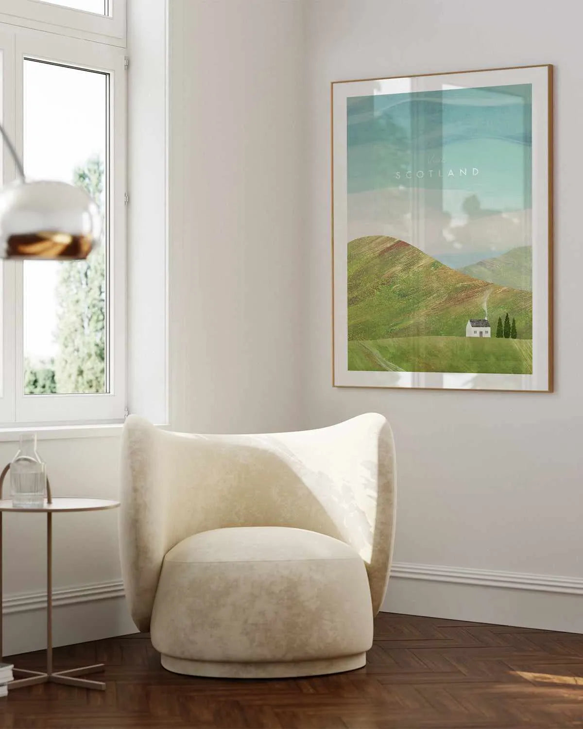 Scotland by Henry Rivers Art Print from Olive et Oriel where you can shop wallpaper and artworks online