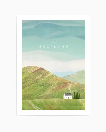 Scotland by Henry Rivers Art Print from Olive et Oriel where you can shop wallpaper and artworks online