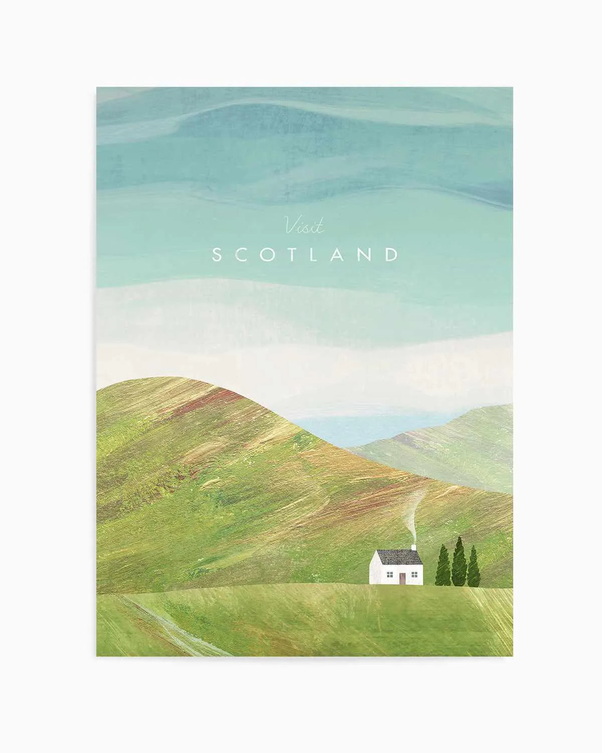 Scotland by Henry Rivers Art Print from Olive et Oriel where you can shop wallpaper and artworks online