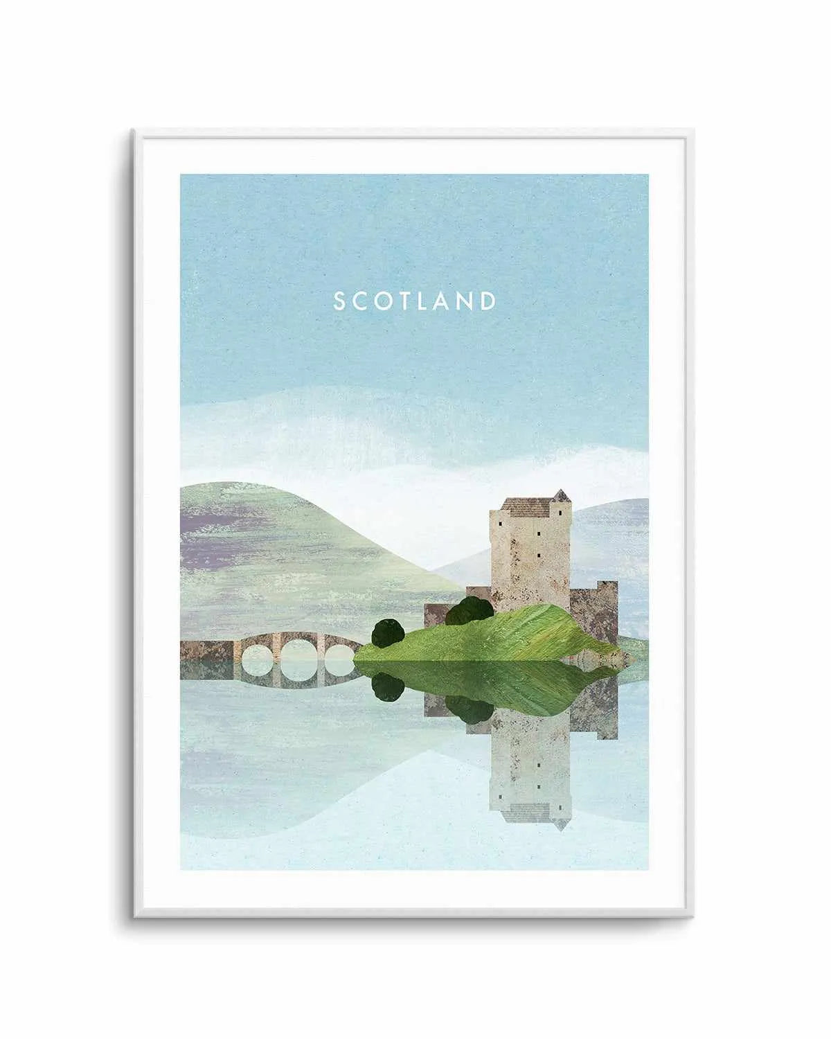 Scotland, Loch by Henry Rivers Art Print from Olive et Oriel where you can shop wallpaper and artworks online