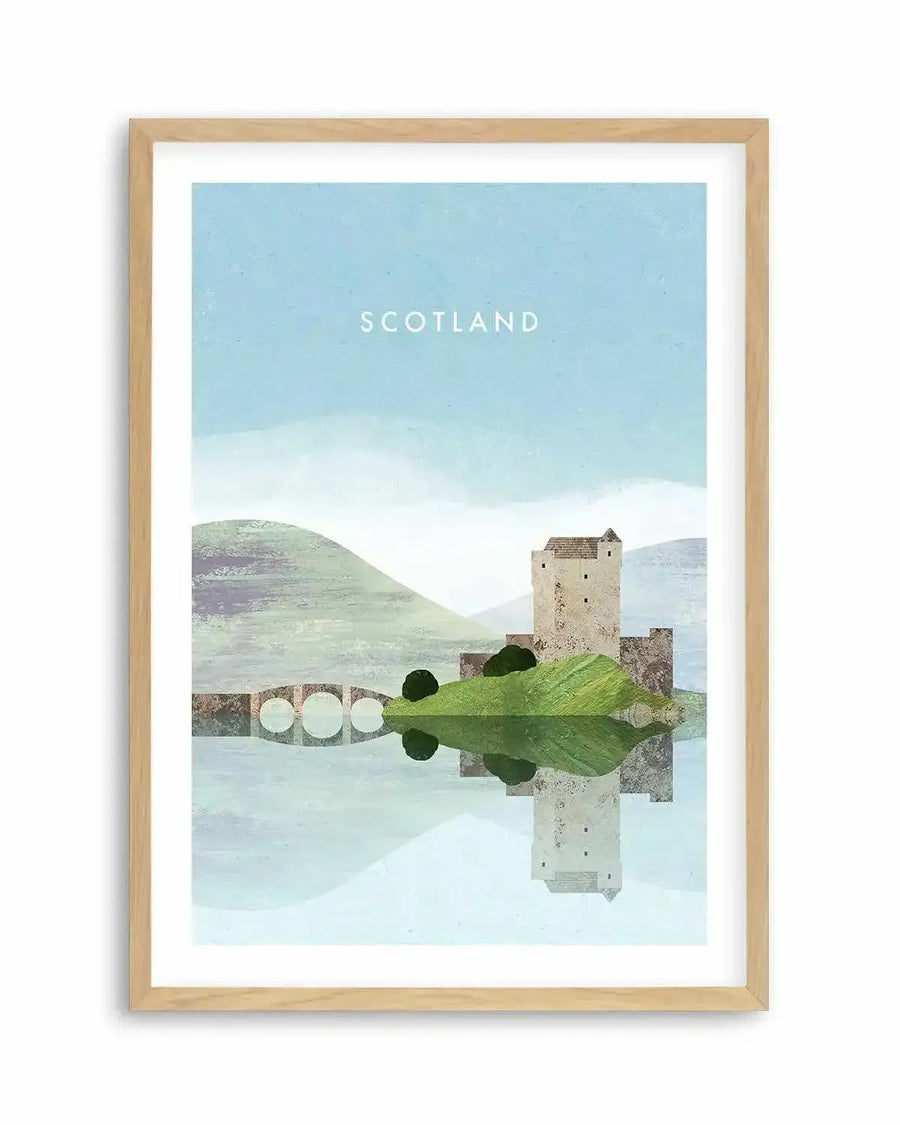 Scotland, Loch by Henry Rivers Art Print from Olive et Oriel where you can shop wallpaper and artworks online