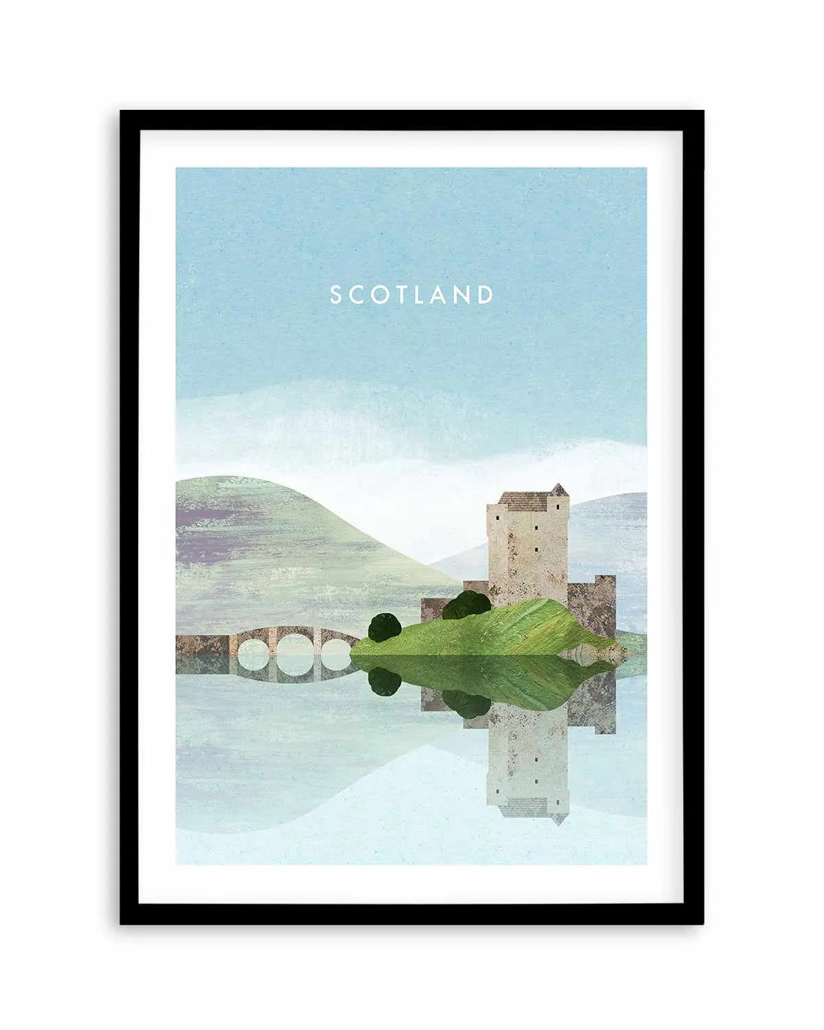 Scotland, Loch by Henry Rivers Art Print from Olive et Oriel where you can shop wallpaper and artworks online