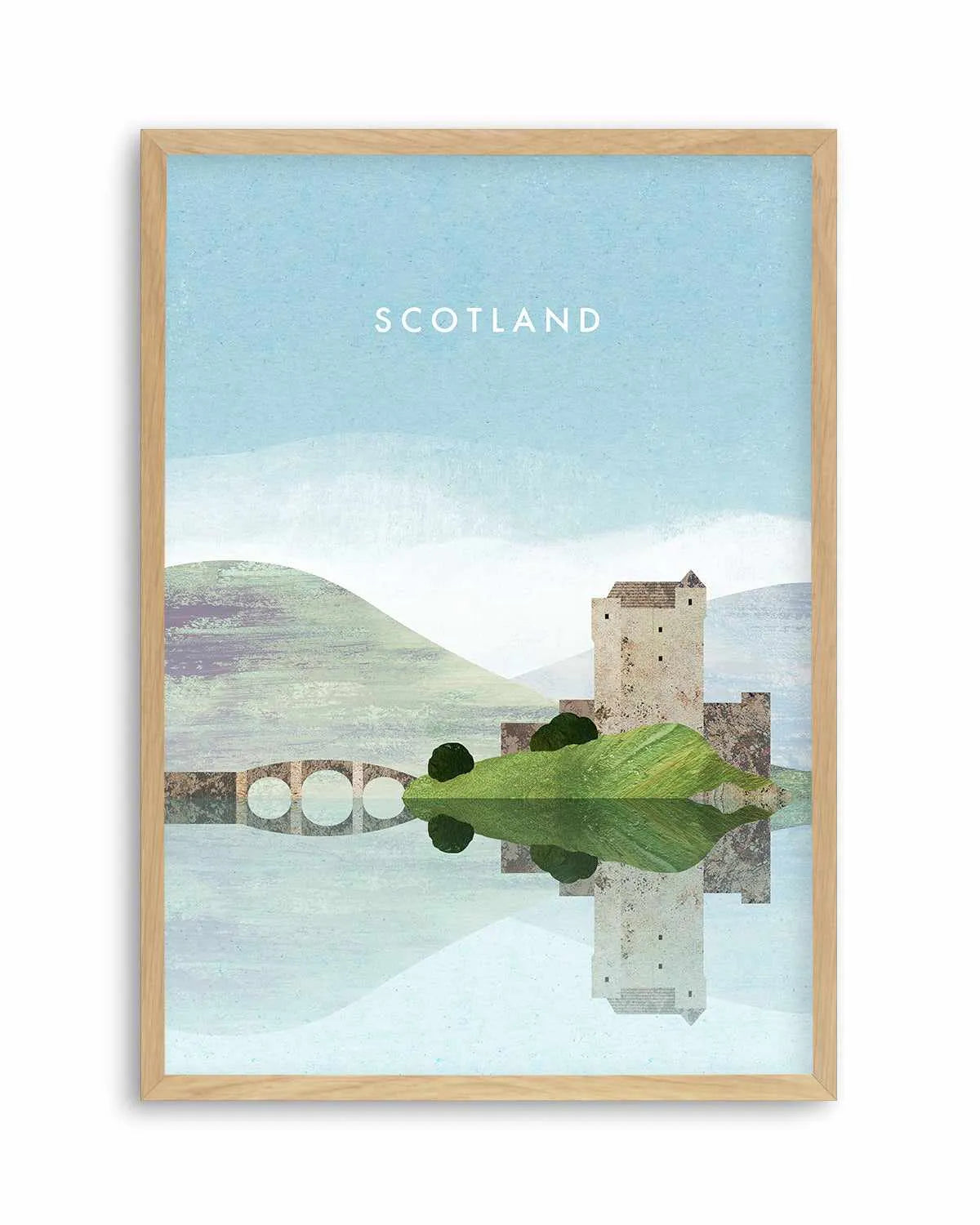 Scotland, Loch by Henry Rivers Art Print from Olive et Oriel where you can shop wallpaper and artworks online