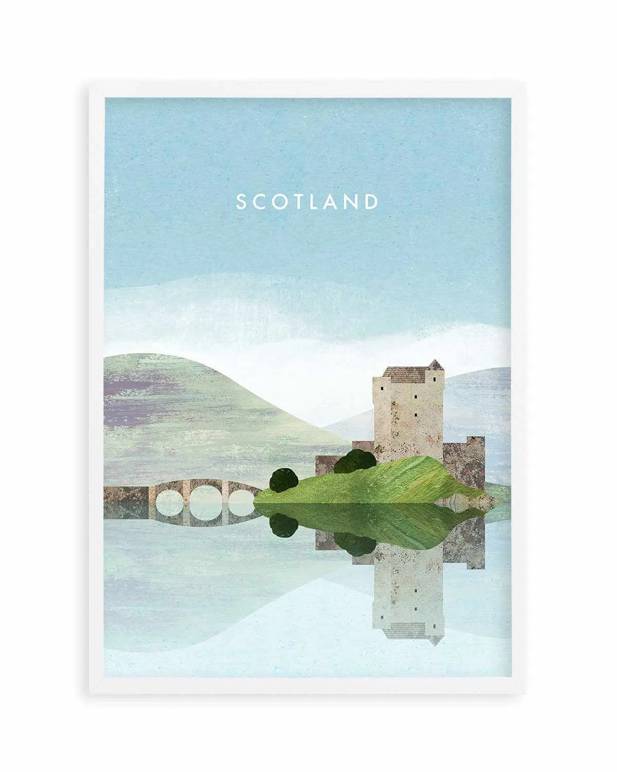 Scotland, Loch by Henry Rivers Art Print from Olive et Oriel where you can shop wallpaper and artworks online