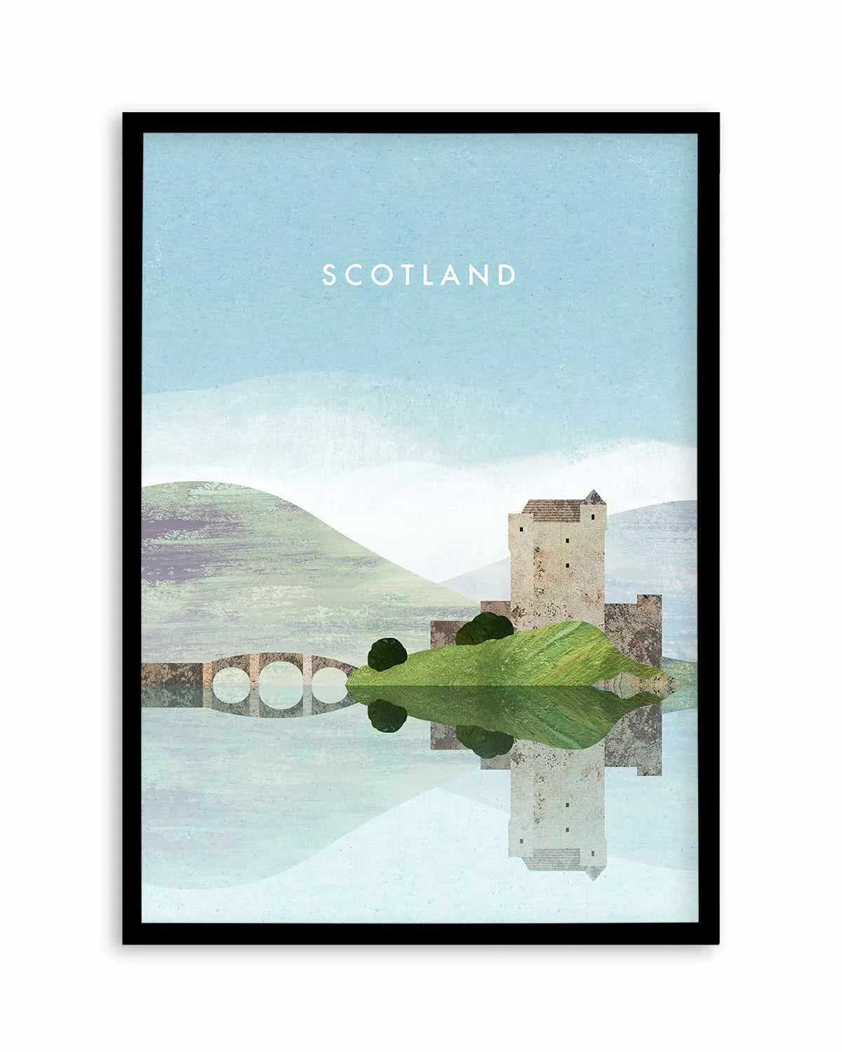 Scotland, Loch by Henry Rivers Art Print from Olive et Oriel where you can shop wallpaper and artworks online