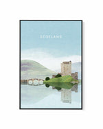 Scotland, Loch by Henry Rivers | Framed Canvas Art Print