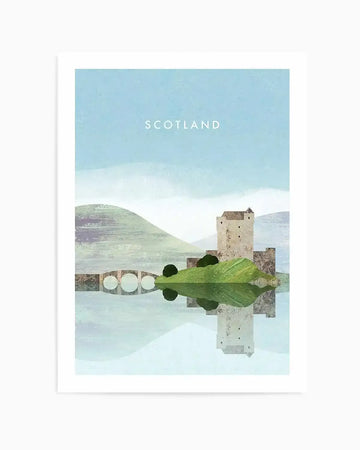Scotland, Loch by Henry Rivers Art Print from Olive et Oriel where you can shop wallpaper and artworks online