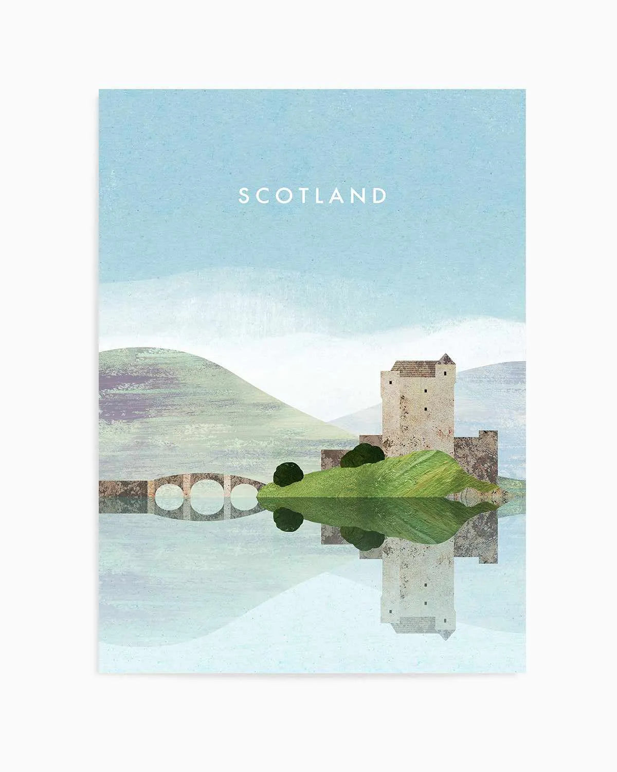 Scotland, Loch by Henry Rivers Art Print from Olive et Oriel where you can shop wallpaper and artworks online