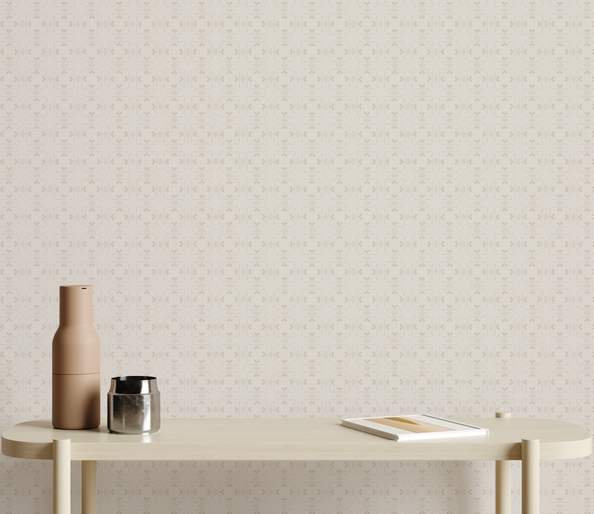 Petite Arrows Beige Wallpaper from Olive et Oriel where you can shop wallpaper and artworks online