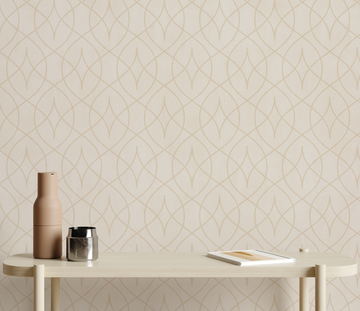 Parisian Diamond Beige Wallpaper from Olive et Oriel where you can shop wallpaper and artworks online