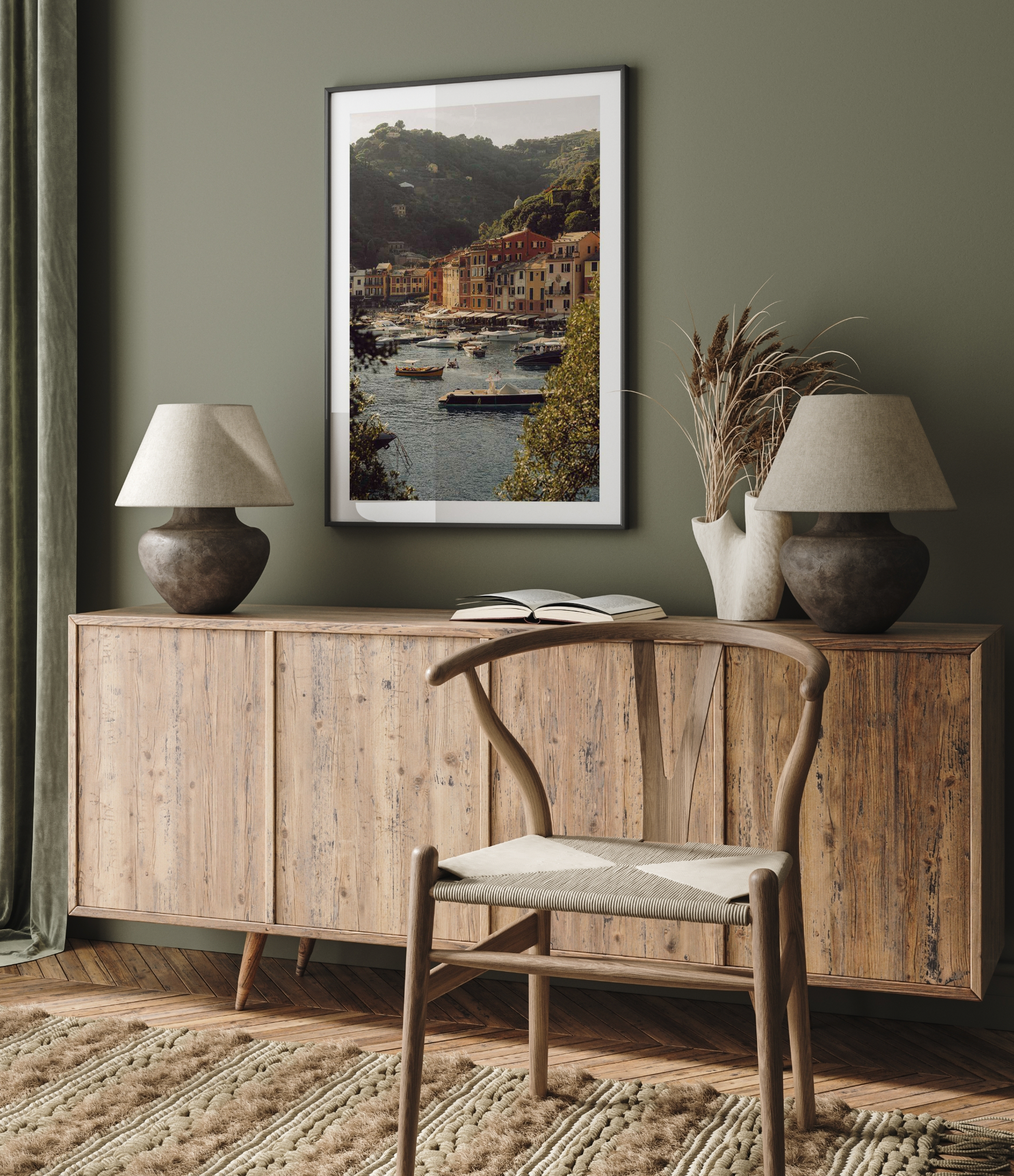 Portofino 1970 Art Print