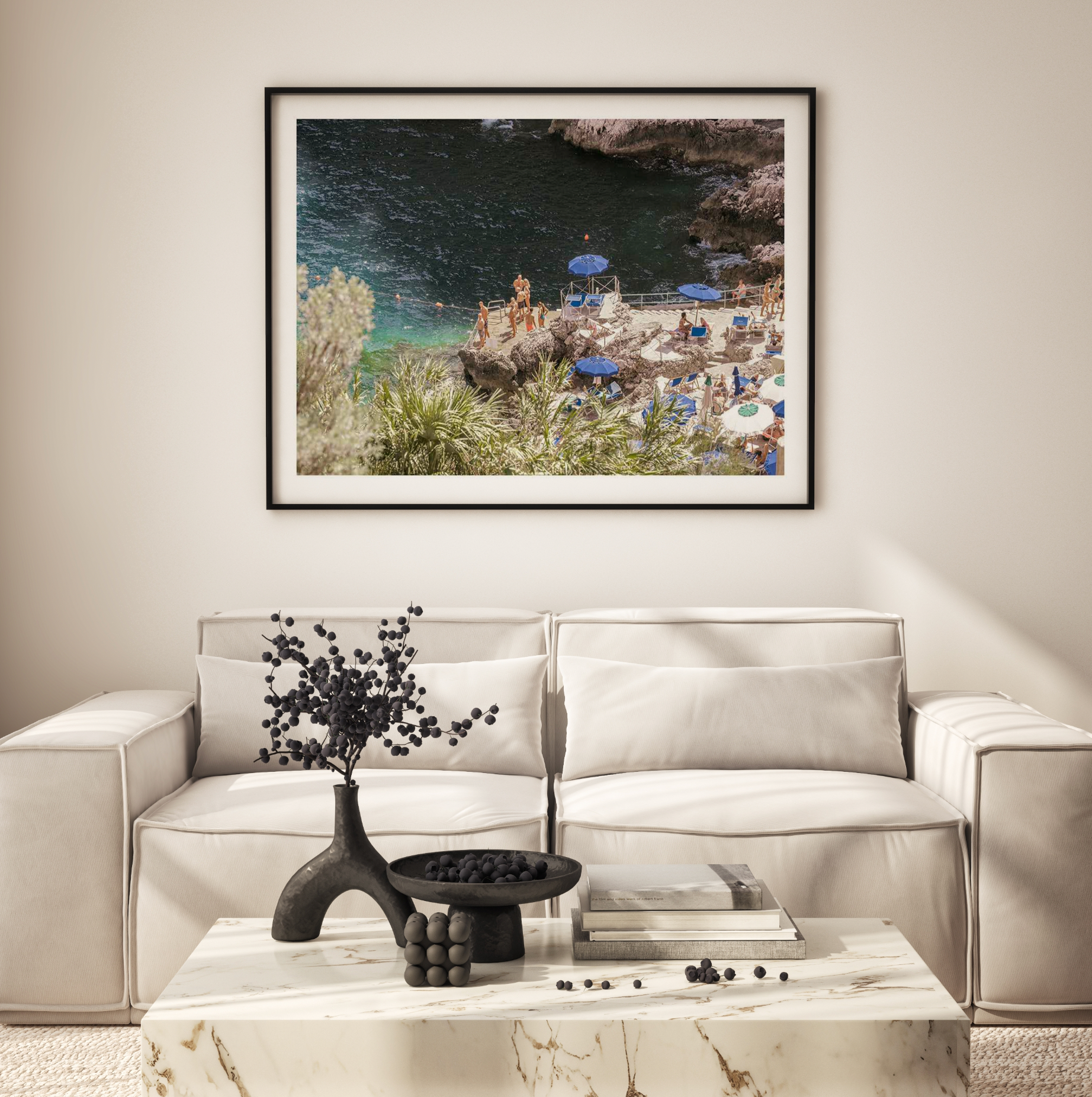 Da Luigi, Capri Art Print