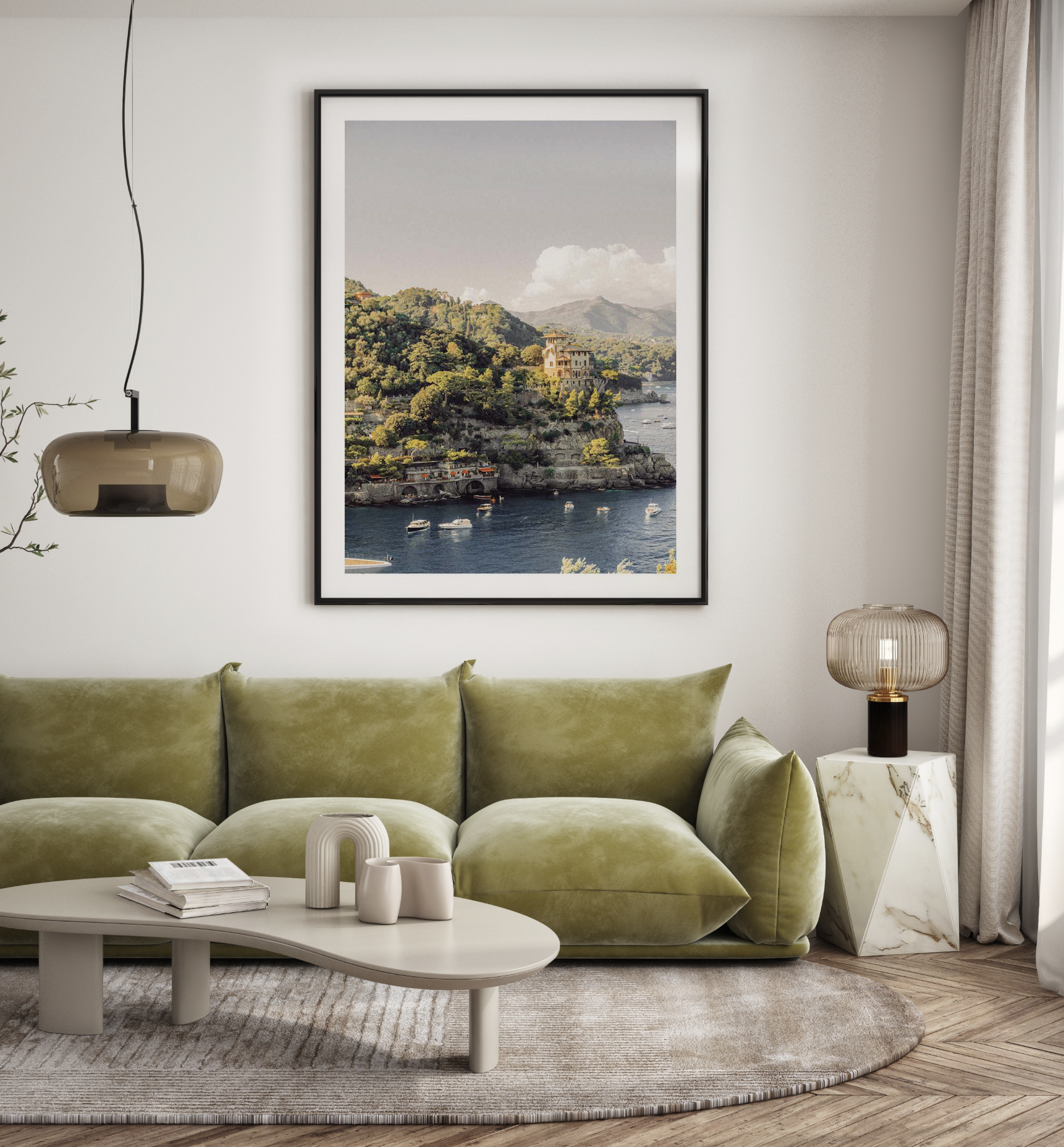 Portofino 1971 Art Print