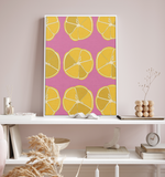 Lemons by Anna Morner | Framed Canvas Art Print