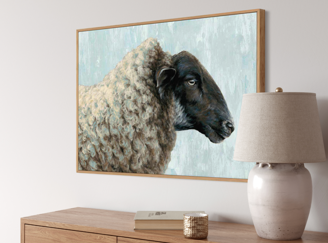 Easy Going | Framed Canvas Art Print