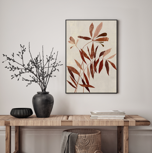 Rust | Framed Canvas Art Print