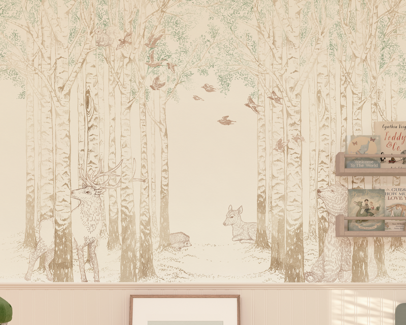 Into The Woods Wallpaper Mural