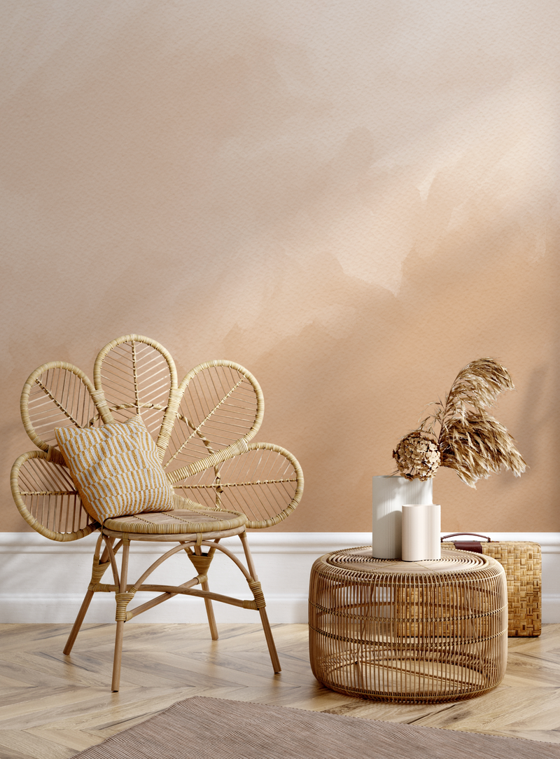 Bohemian Ombre Wallpaper from Olive et Oriel where you can shop wallpaper and artworks online