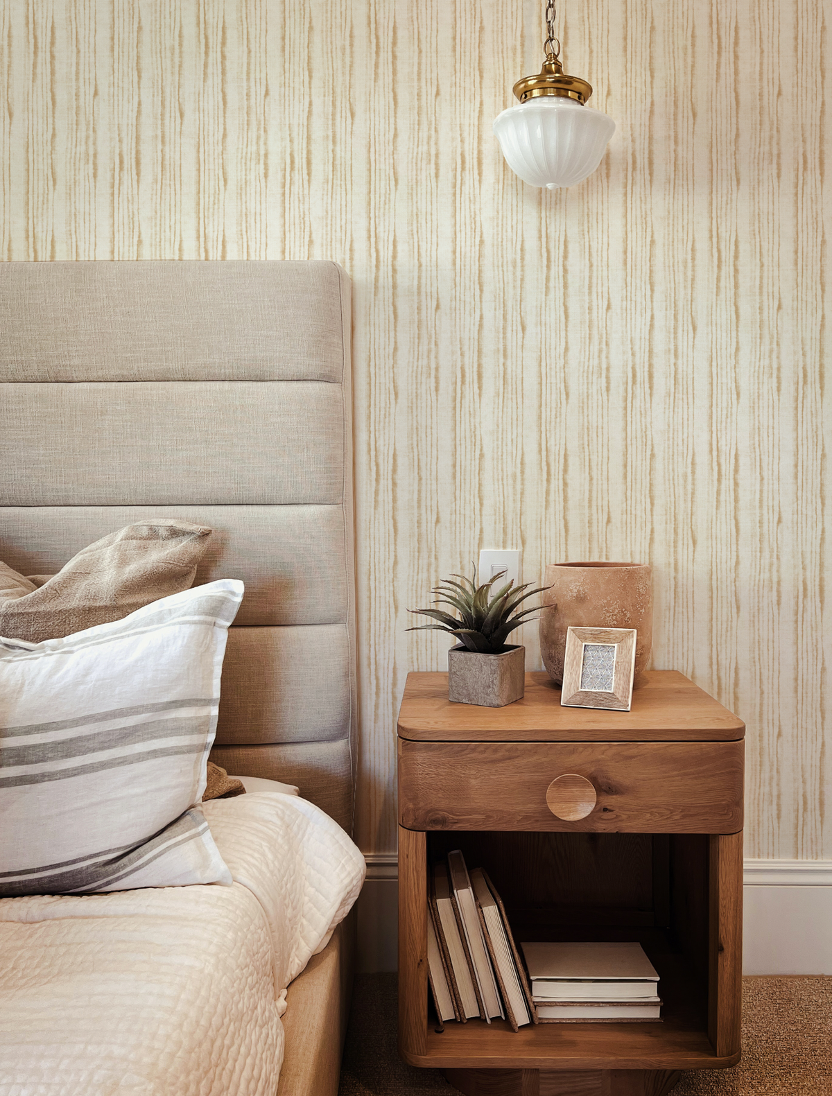 Bohemian Shibori Wallpaper from Olive et Oriel where you can shop wallpaper and artworks online