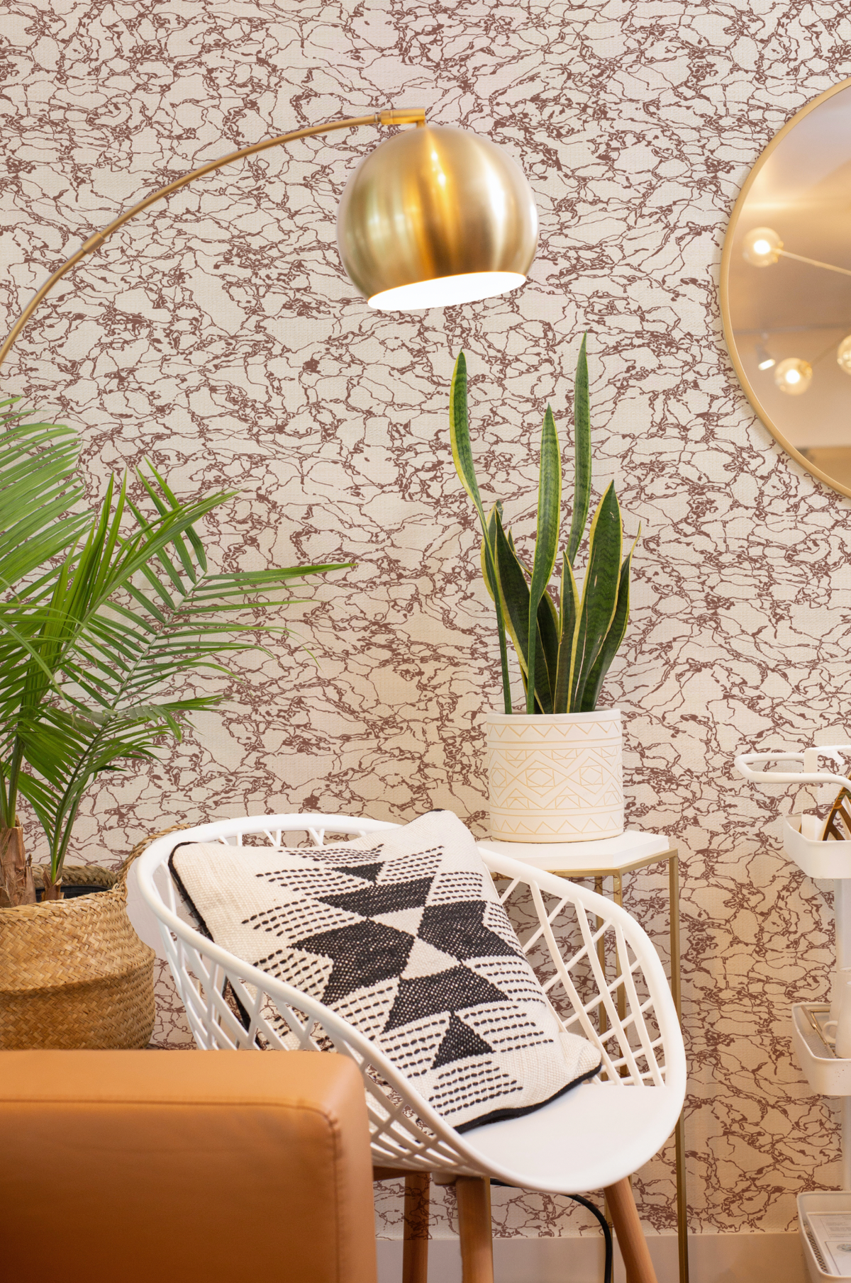 Molton Wallpaper from Olive et Oriel where you can shop wallpaper and artworks online