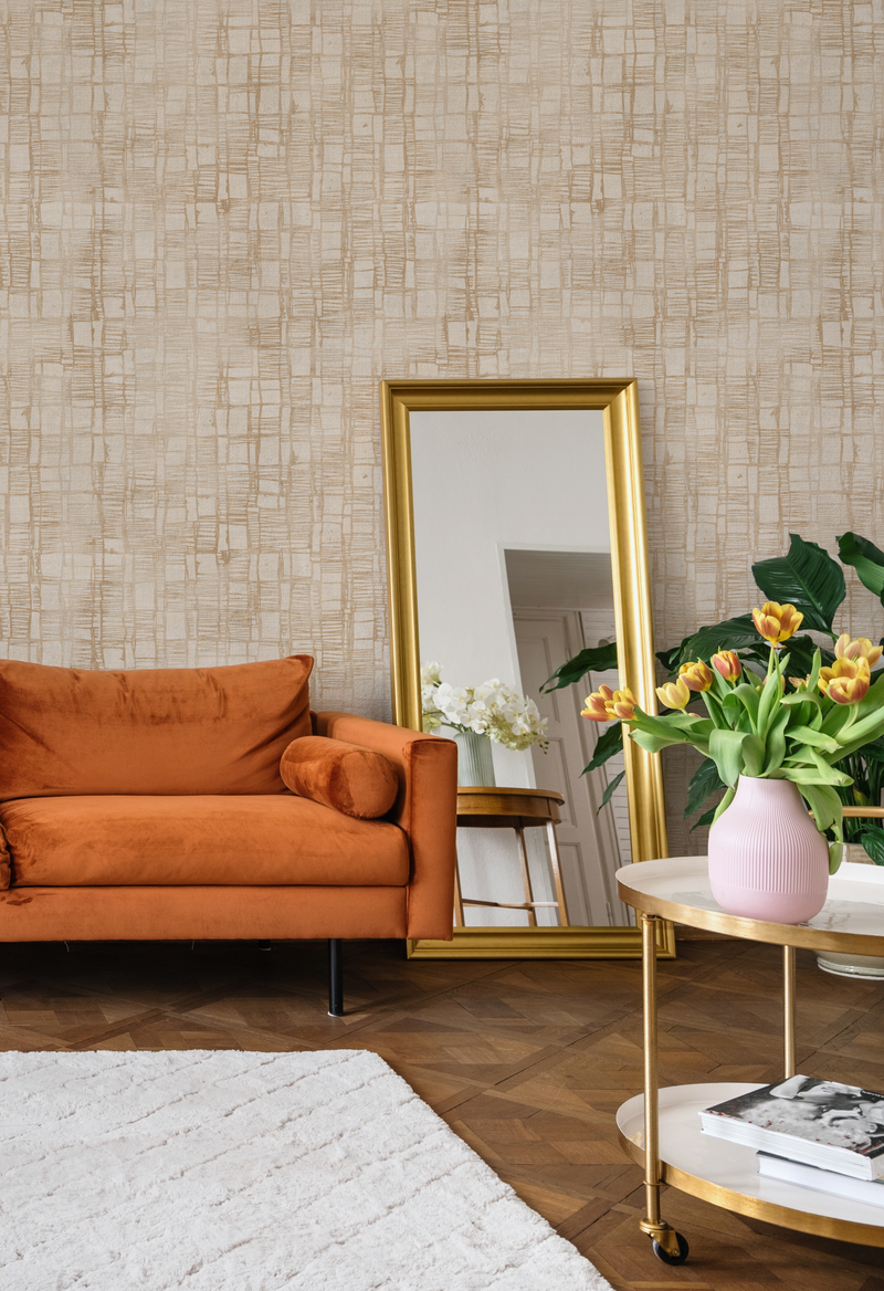Held Up Wallpaper from Olive et Oriel where you can shop wallpaper and artworks online