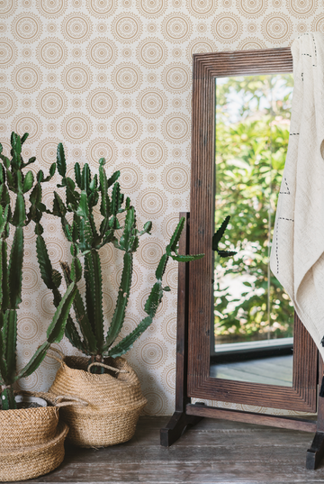 Rising Sun Wallpaper from Olive et Oriel where you can shop wallpaper and artworks online
