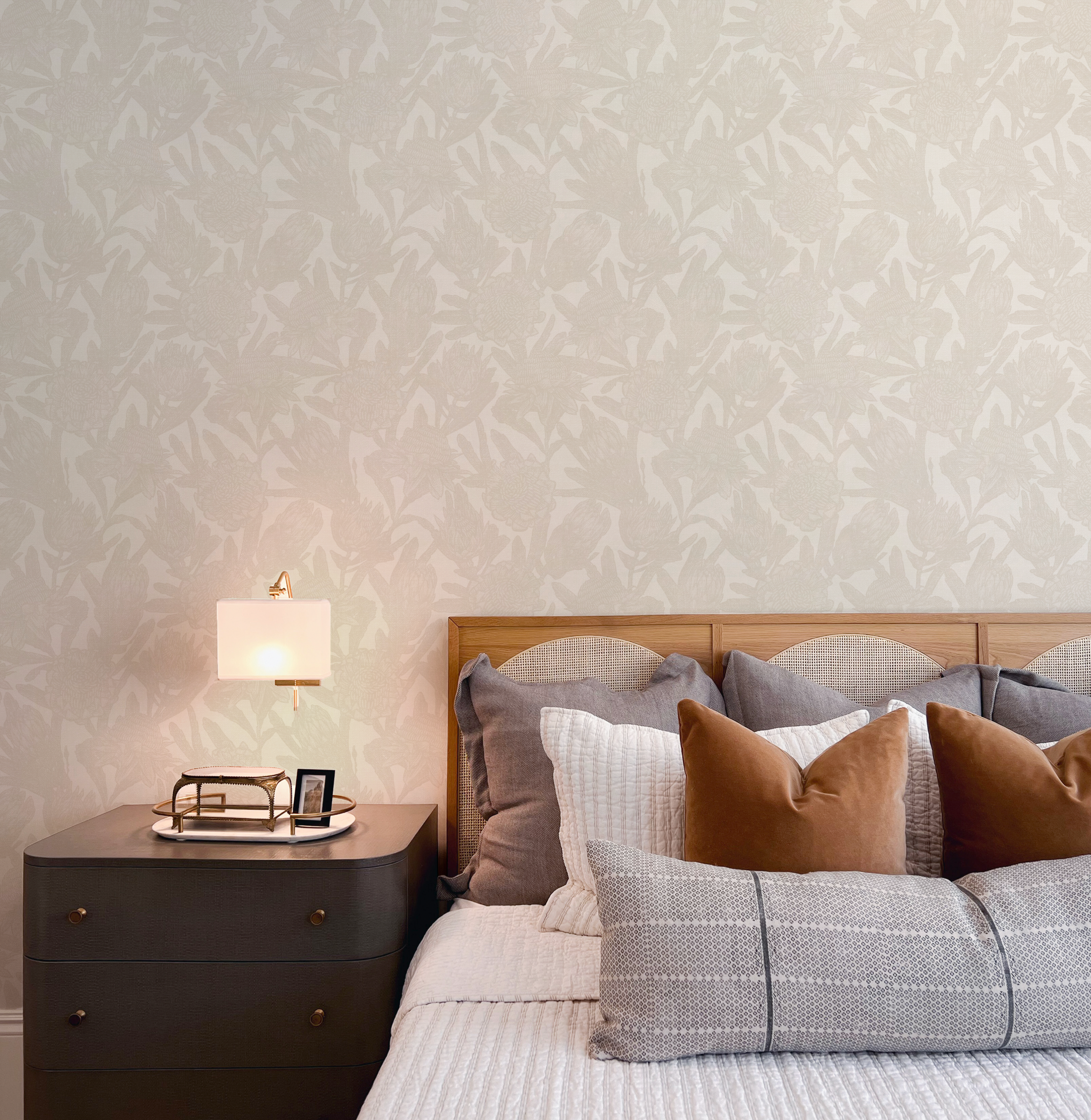 Australiana luxe in Beige Wallpaper