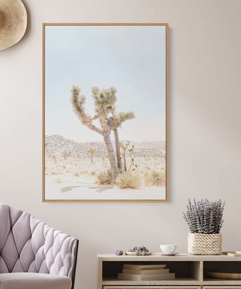 Joshua Tree V | Framed Canvas Art Print