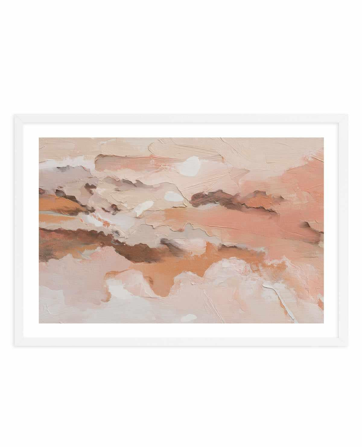 Sculpted Clay II Art Print — art print Australia with border
