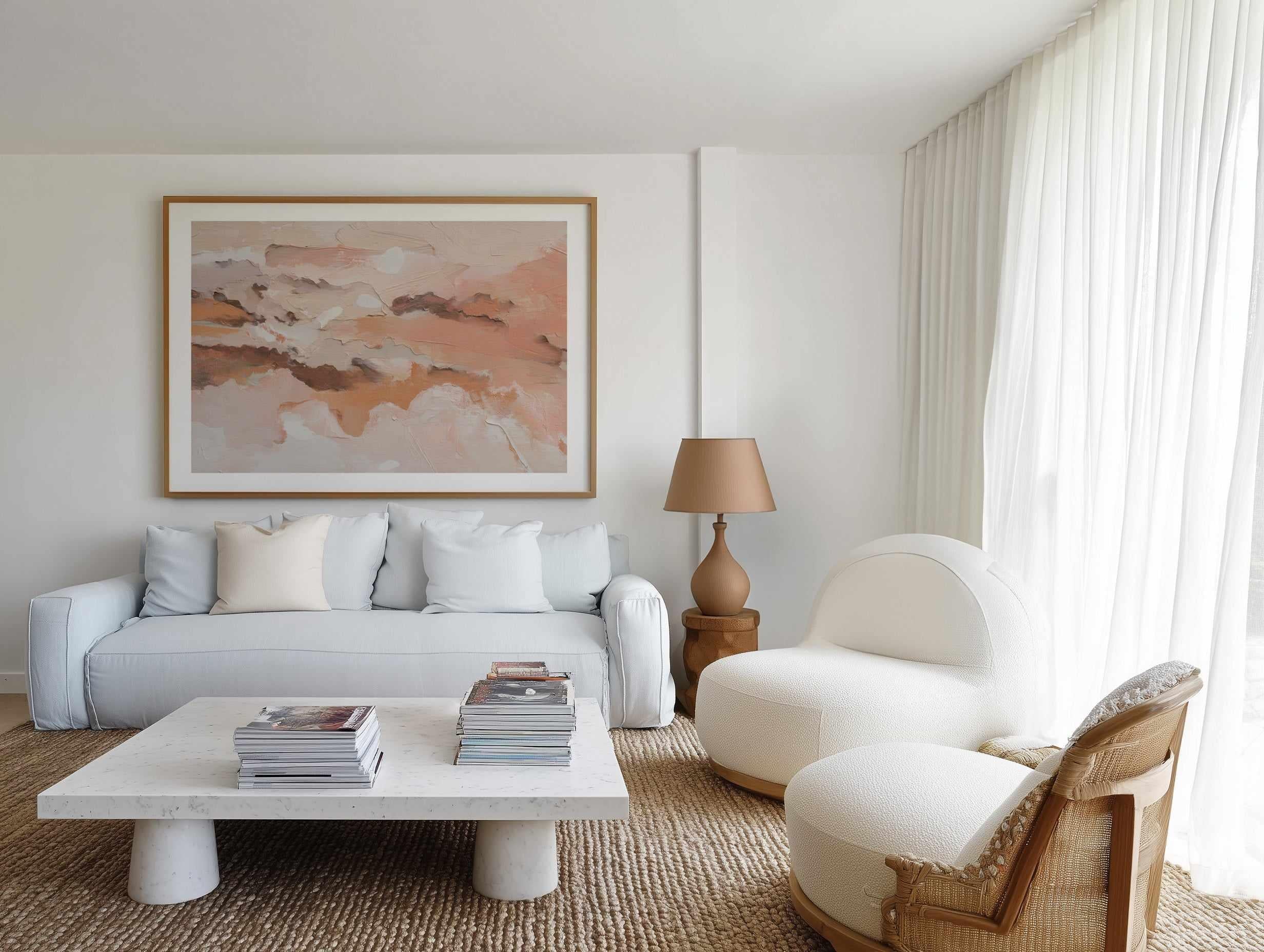 Sculpted Clay II Art Print — art print Australia