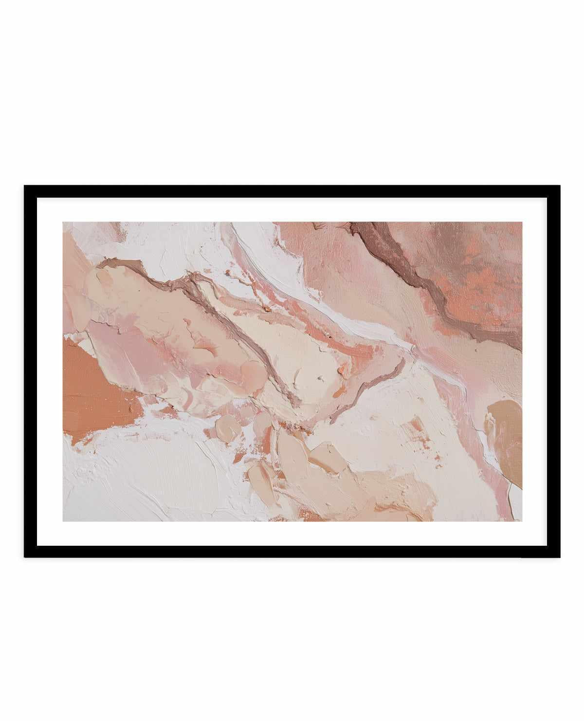 Sculpted Clay III Art Print — art print Australia with border