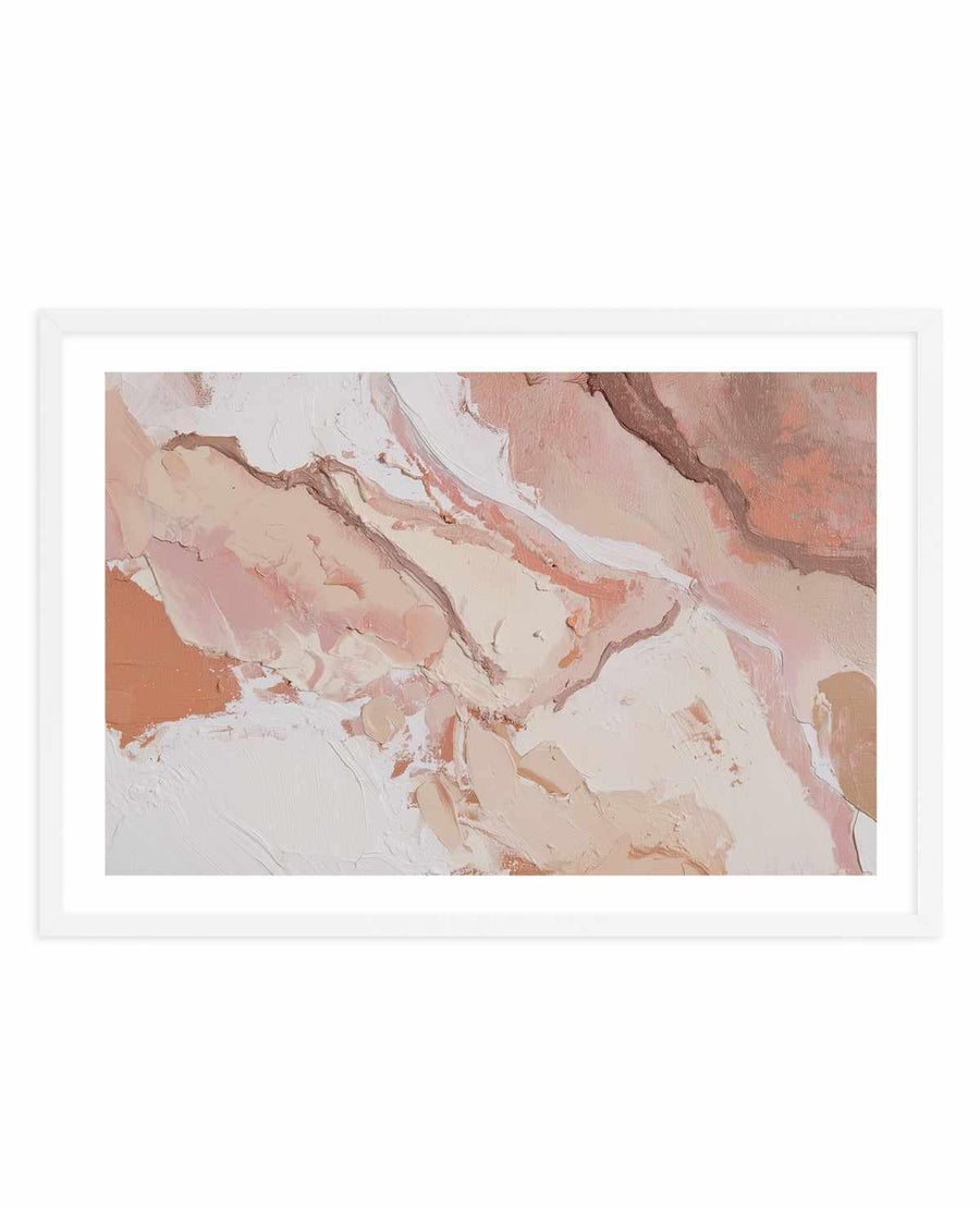 Sculpted Clay III Art Print — art print Australia with border