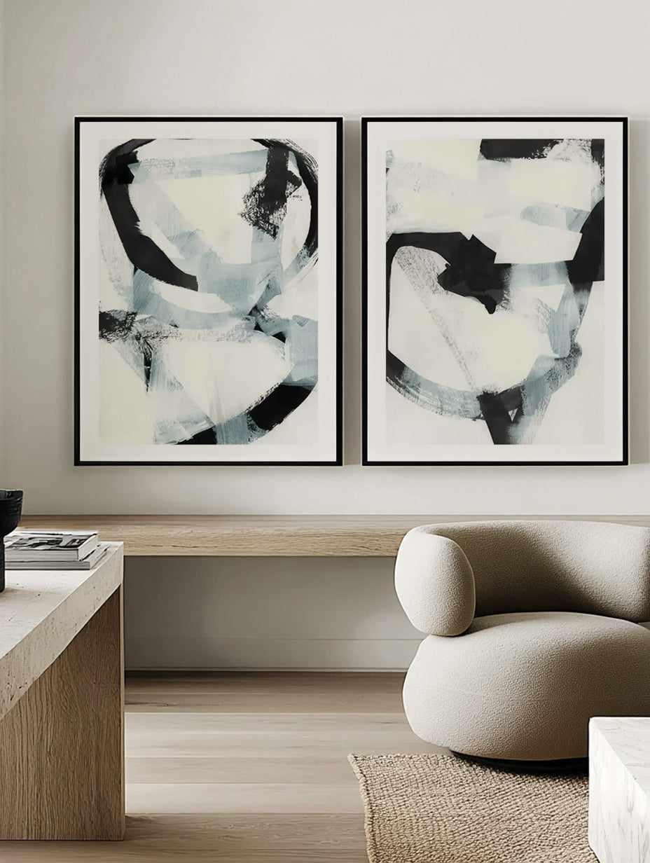 Sculpture Study I & II Art Print Set of 2 | Matching Wall Art from Olive et Oriel where you can shop wallpaper and artworks online