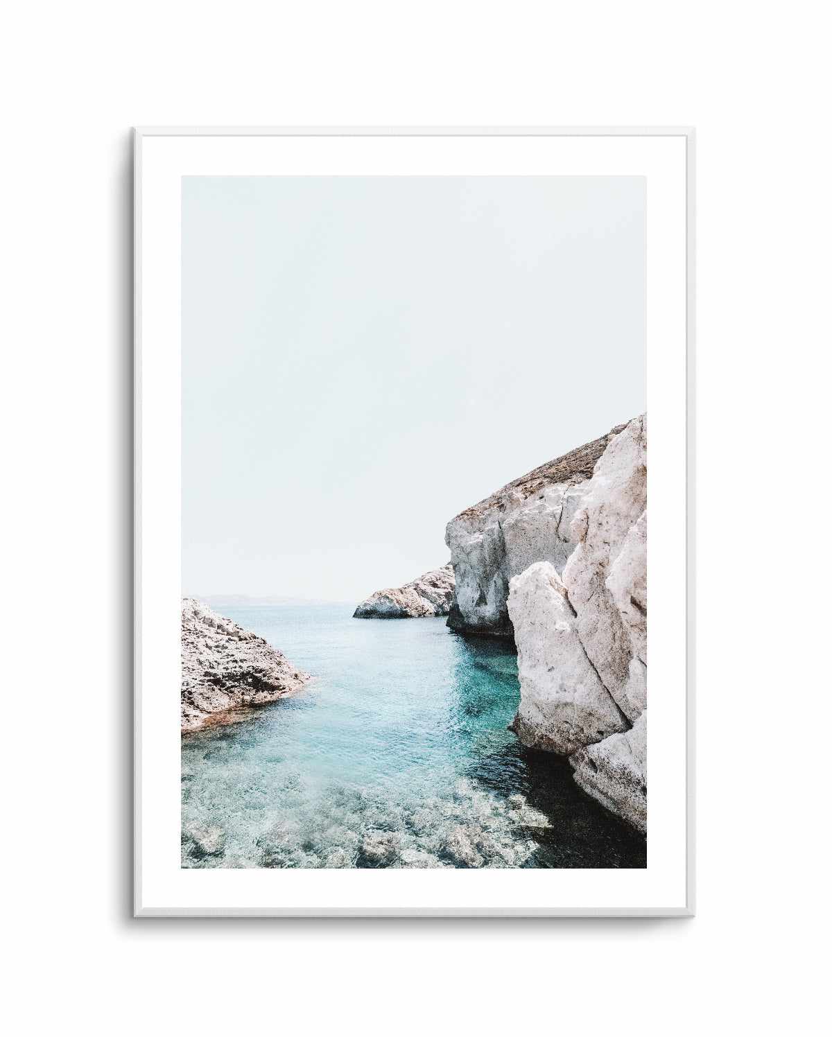 Sea Cliffs, Milos | Art Print