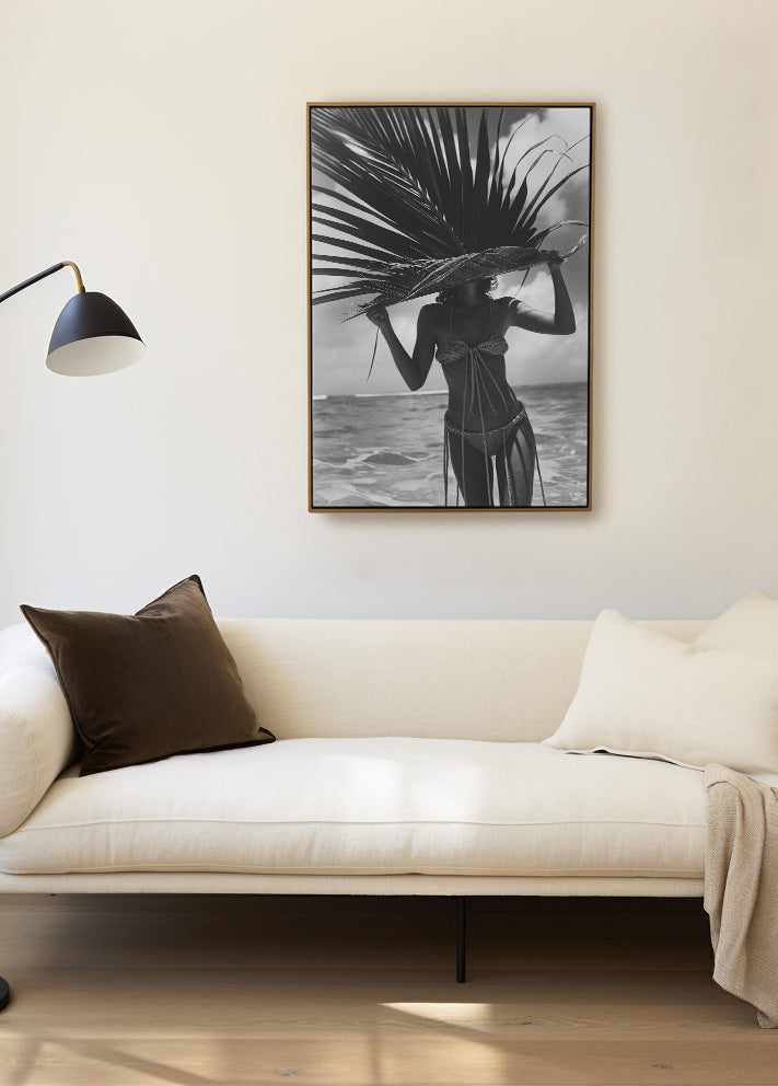 Sea Dreams No VI | Framed Canvas Art Print from Olive et Oriel where you can shop wallpaper and artworks online