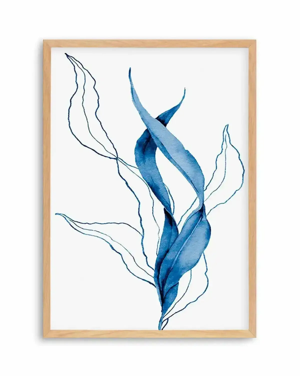 Sea Kelp Abstract I Art Print from Olive et Oriel where you can shop wallpaper and artworks online