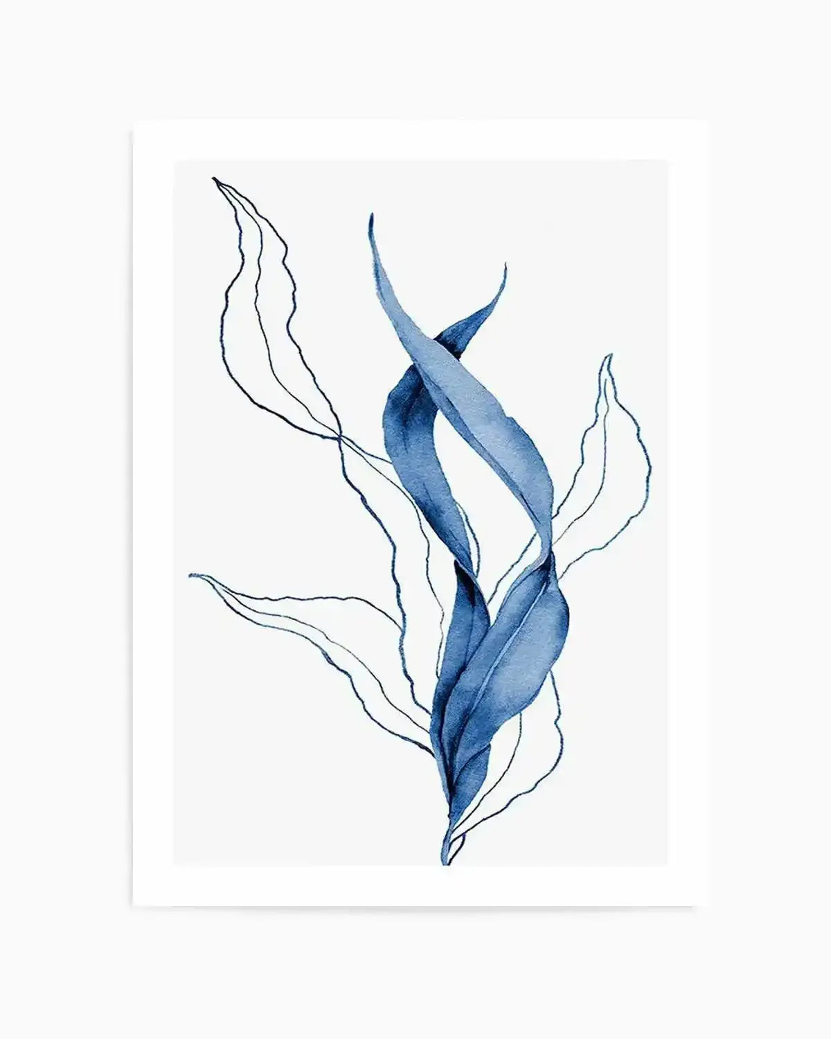 Sea Kelp Abstract I Art Print from Olive et Oriel where you can shop wallpaper and artworks online