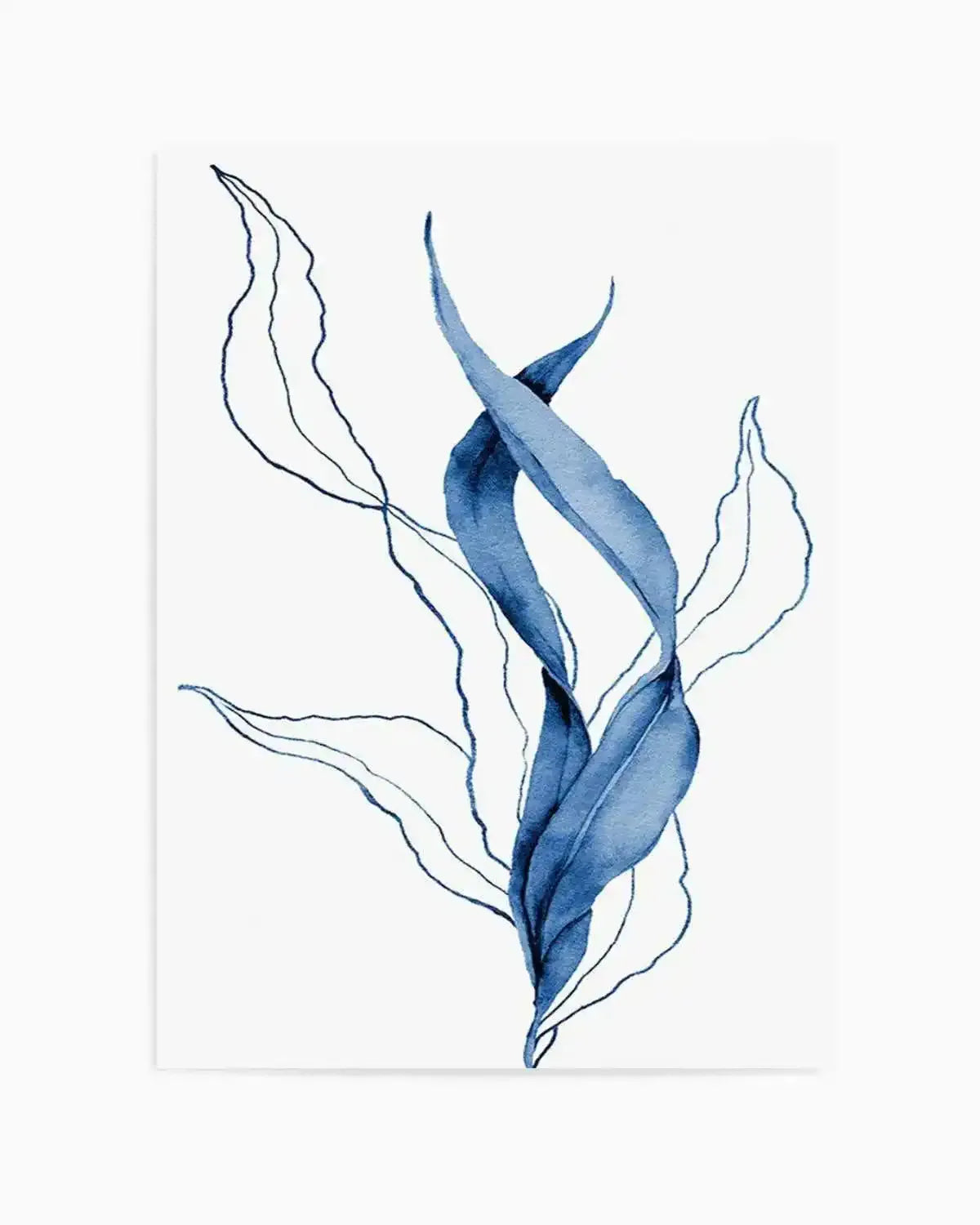 Sea Kelp Abstract I Art Print from Olive et Oriel where you can shop wallpaper and artworks online