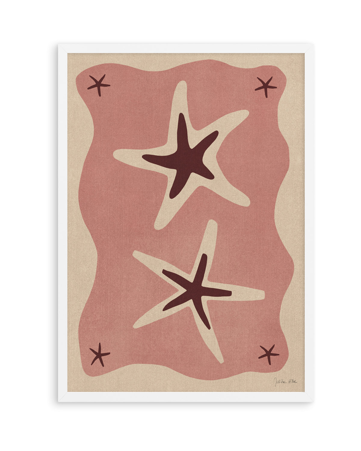 Sea Stars 01 by Julita Elbe | Art Print