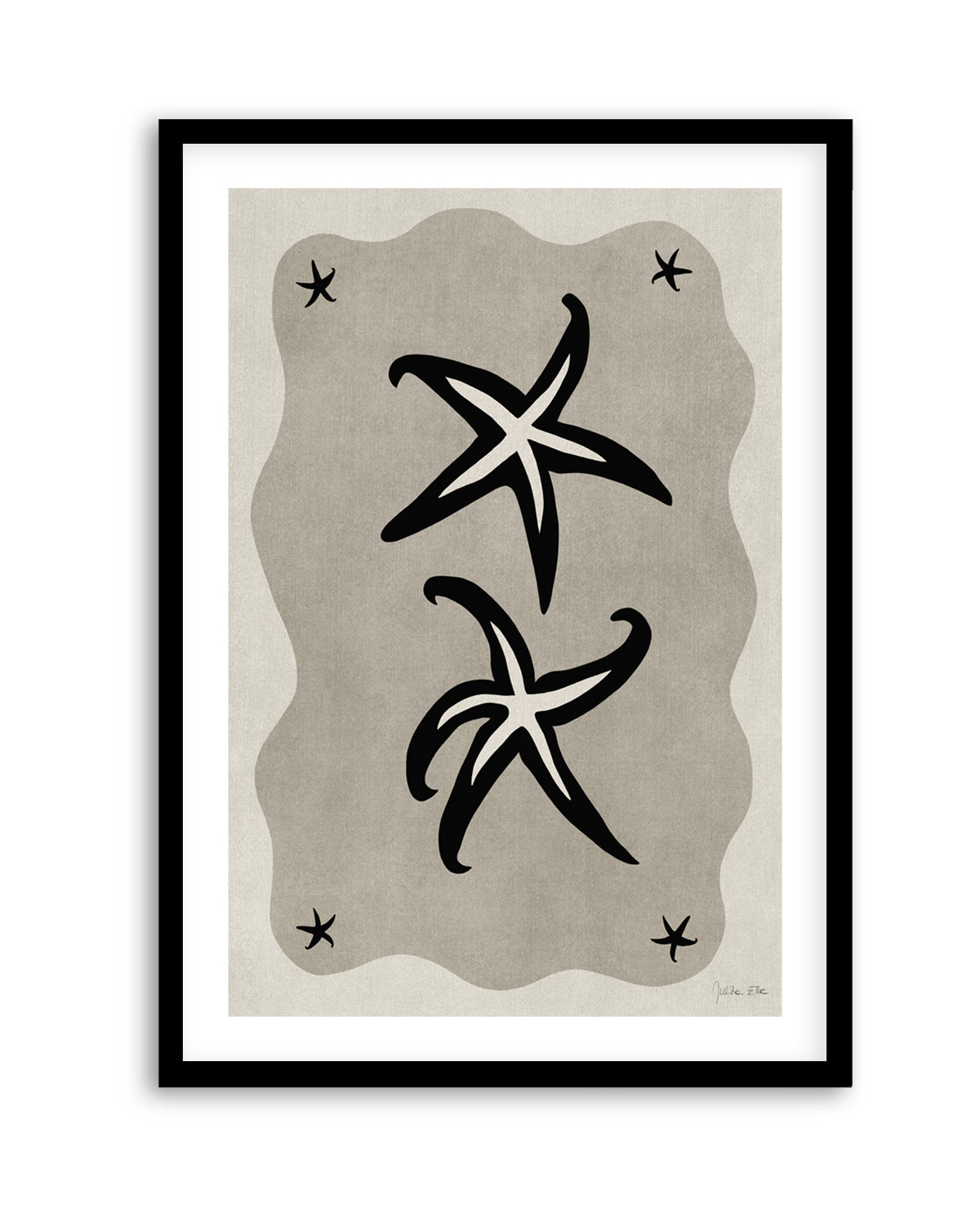 Sea Stars 02 by Julita Elbe | Art Print