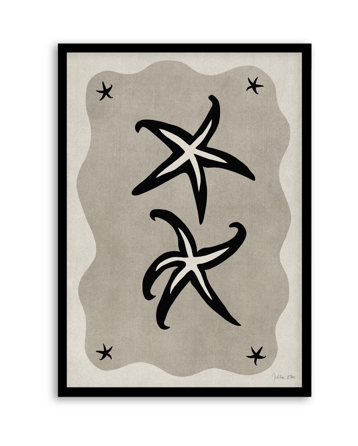 Sea Stars 02 by Julita Elbe | Art Print