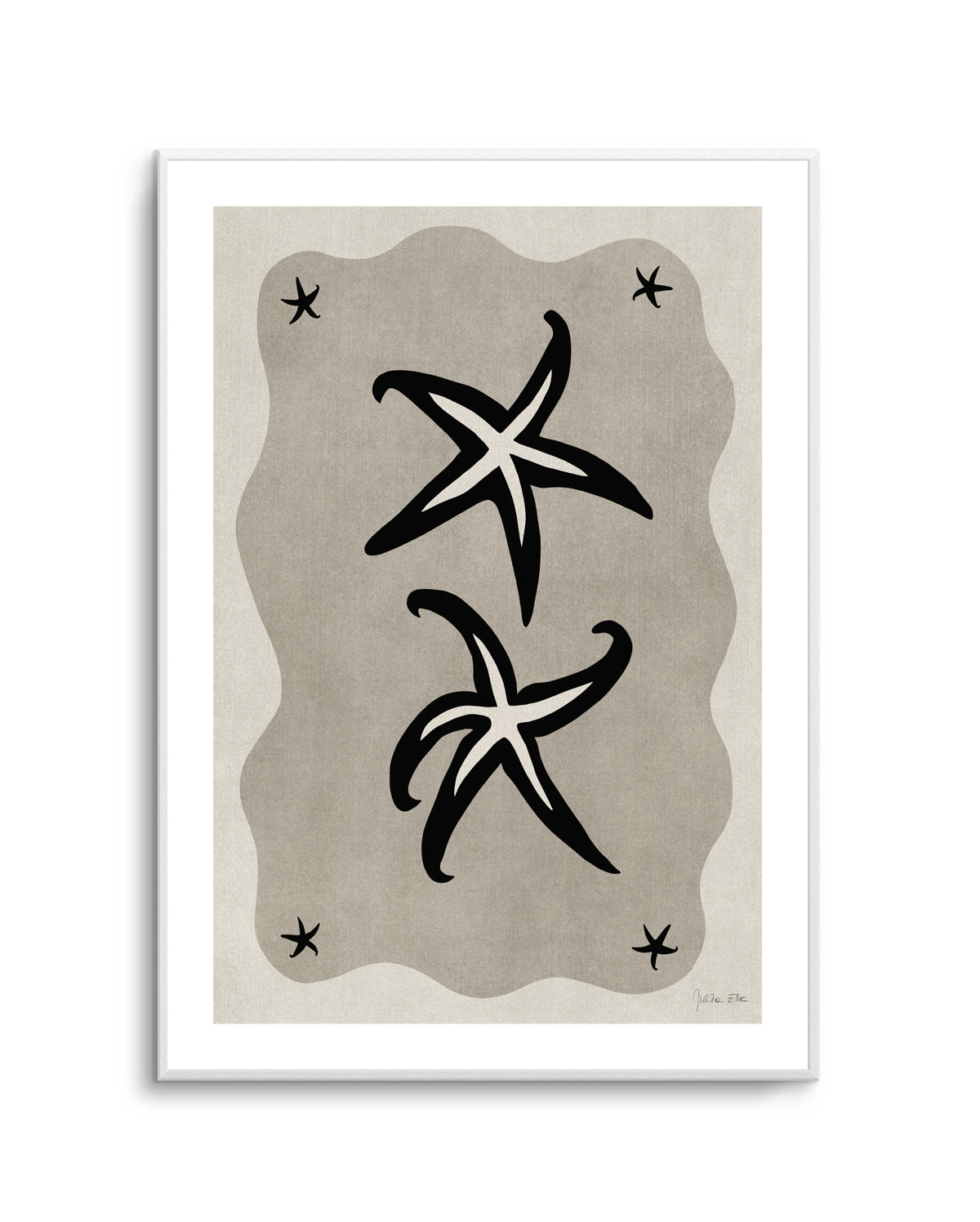 Sea Stars 02 by Julita Elbe | Art Print