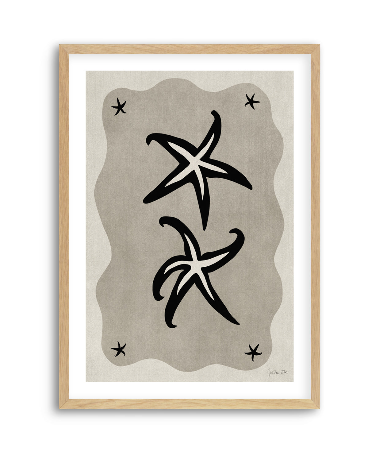 Sea Stars 02 by Julita Elbe | Art Print