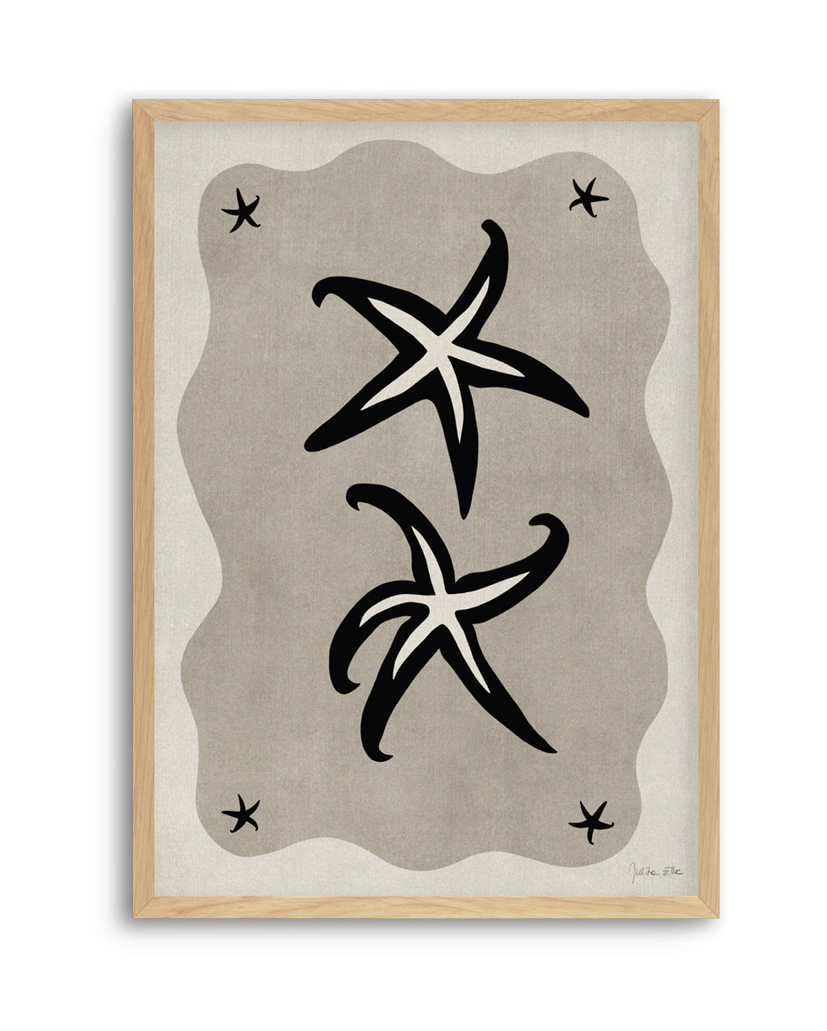 Sea Stars 02 by Julita Elbe | Art Print